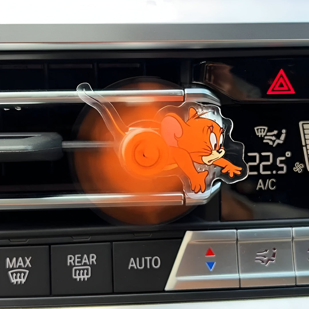 Decoración de salida de aire de coche de dibujos animados