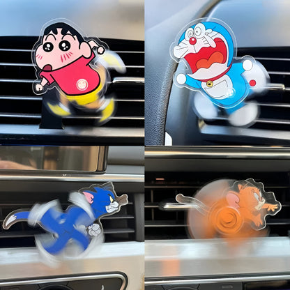 Decoración de salida de aire de coche de dibujos animados